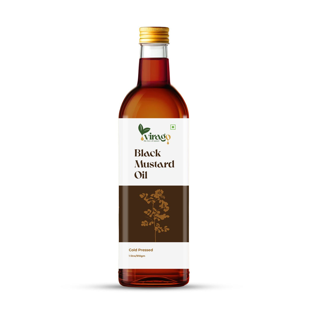 Virago Cold-Pressed Black Mustard Oil – 1L