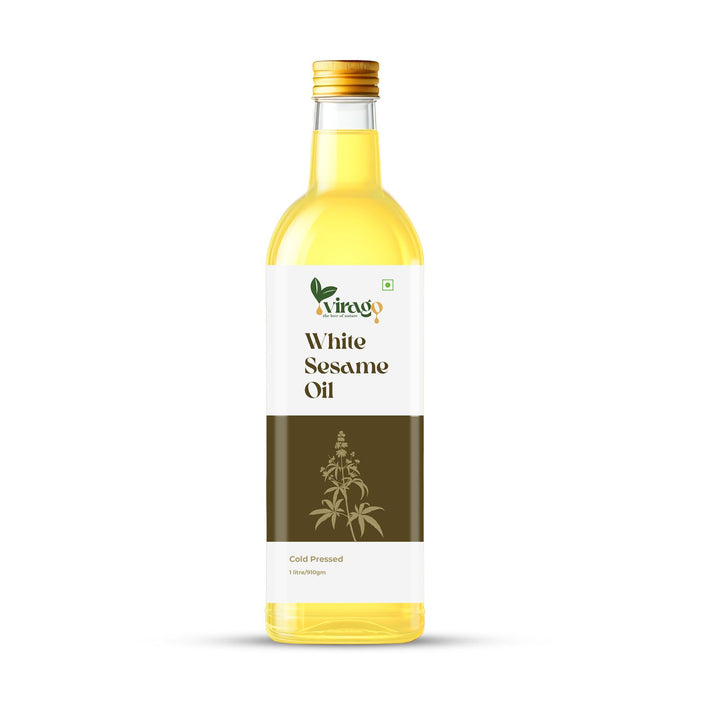 Virago Cold-Pressed White Sesame Oil – 1L